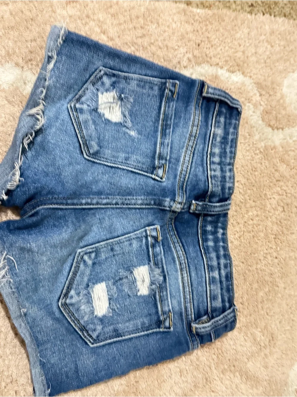 Kids Kan Can Blue Jean Denim Cutoff Shorts